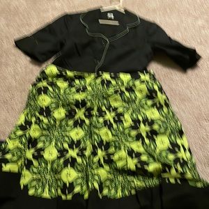 Brand new woman’s size 12 two piece spring and summer jacket and skirt outfit